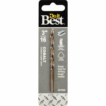 ALL-SOURCE 3/16 In. Cobalt Drill Bit 249371DB